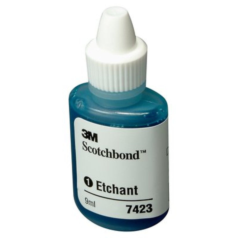 Scotchbond etching gel, 37% phosphoric acid, blue, bottle of 9 ml