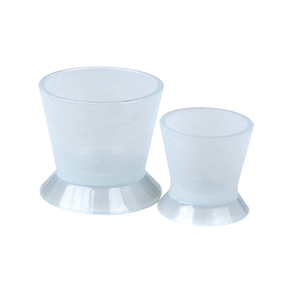 Silicone cup, 1, transparent, S / Ø 3.5 x H 3 cm