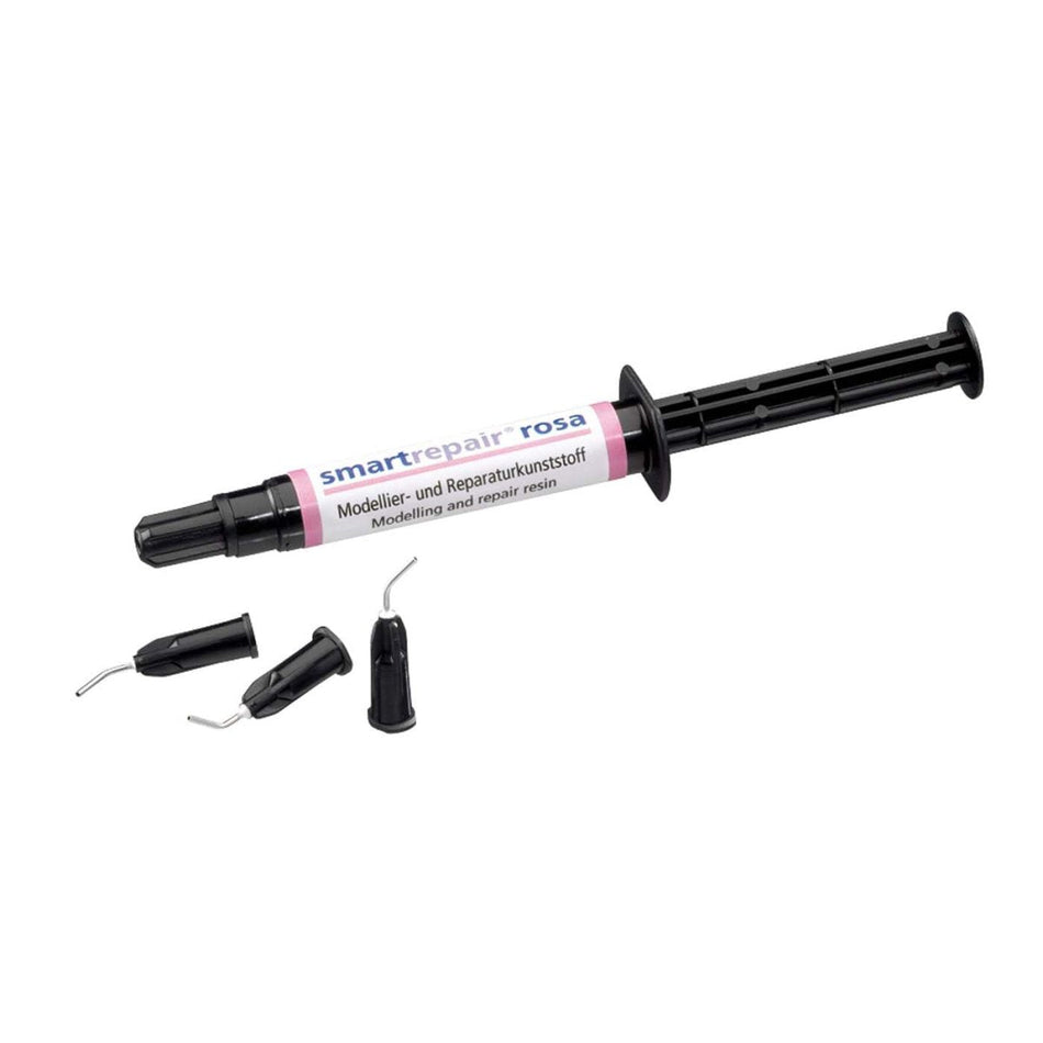 Smartrepair, modeling and repair plastic, pink, syringe of 3 g