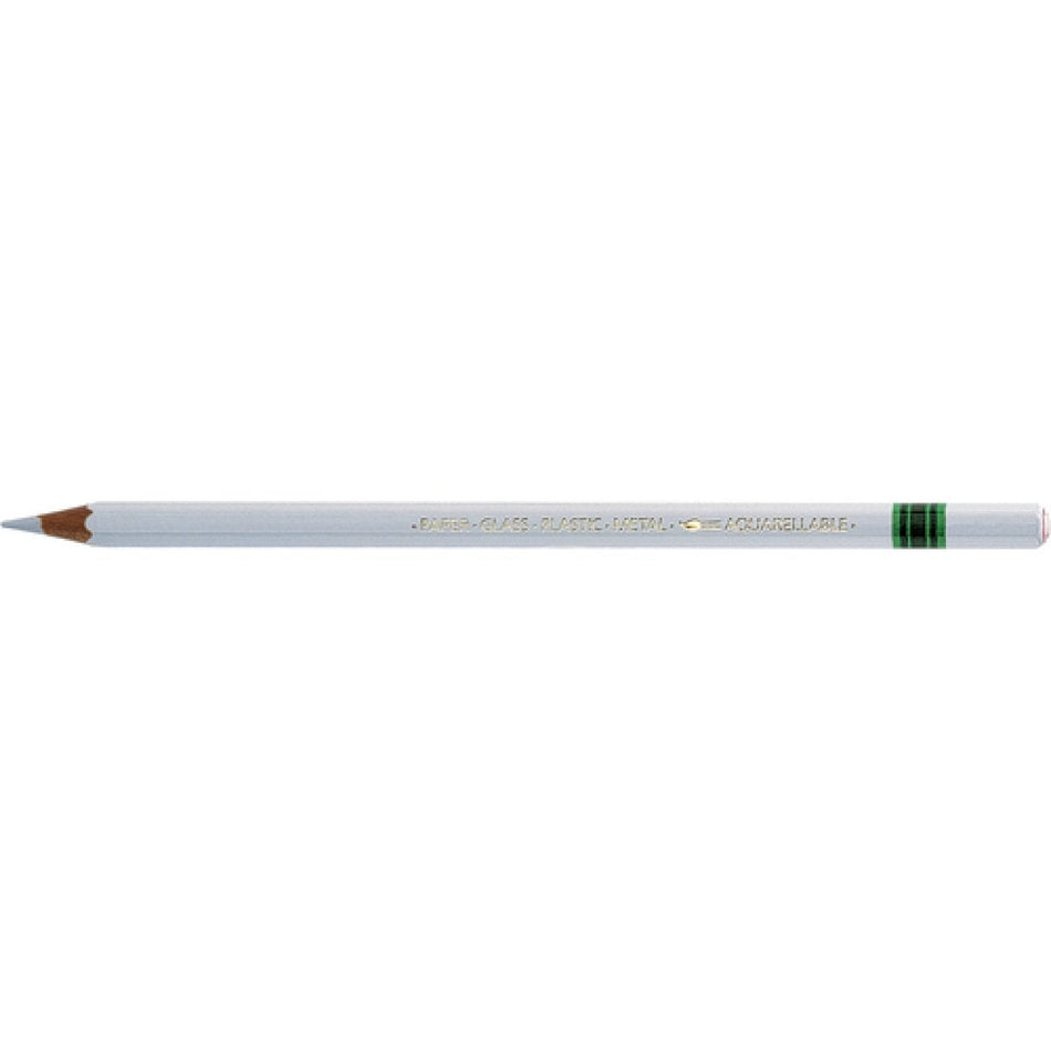 Marking pen, white, grease pencil, 6 pieces