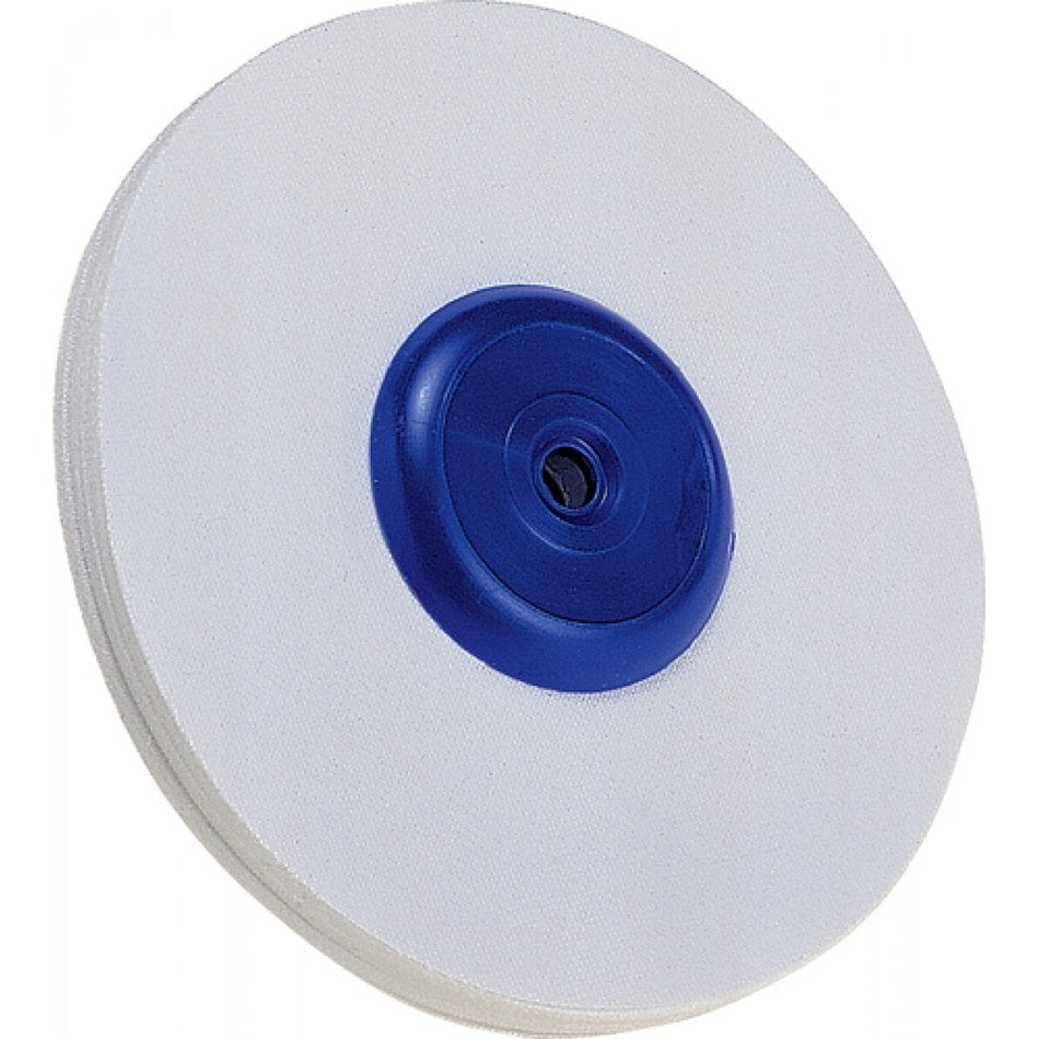 Linen buffing wheel for polishing motor, ø 100 mm, 1 piece