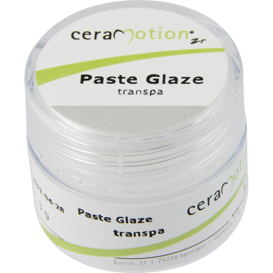 ceraMotion Zr, Paste Glaze transpa, can of 3 g