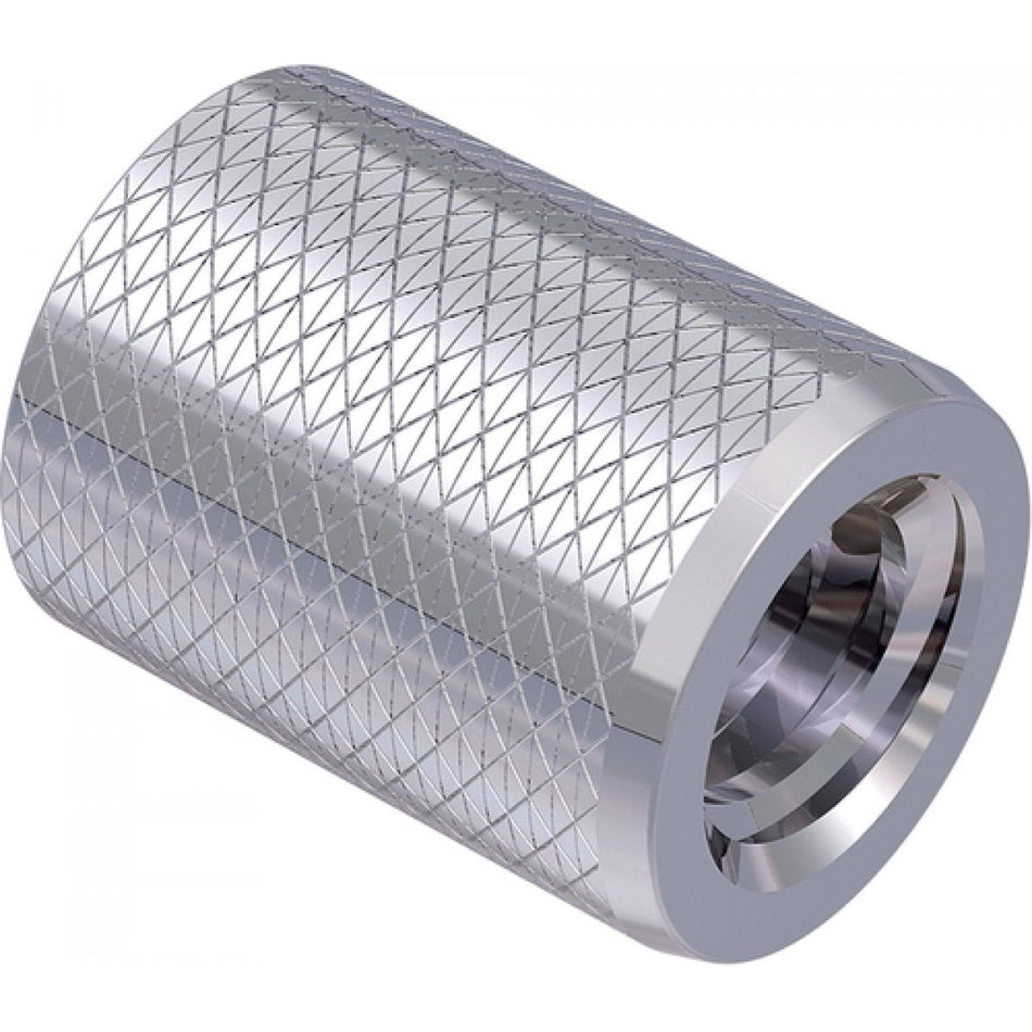 Knurled Stainless Steel Nuts Pack of 10