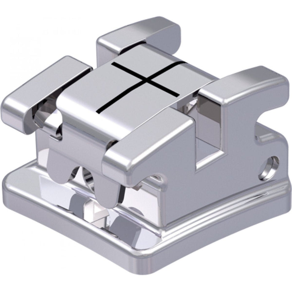 discovery sl self-ligating metal bracket, +8° torque, +9° angulation, for tooth 22, Roth 18, 1 piece