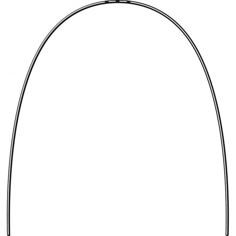 Tensic ideal arch, round OK, 0.35 mm / 14, 10 pieces