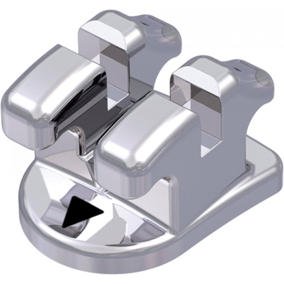 discovery metal bracket, -1° torque, 0° angulation for tooth 42-41/31-32, Roth 22, 10 pieces