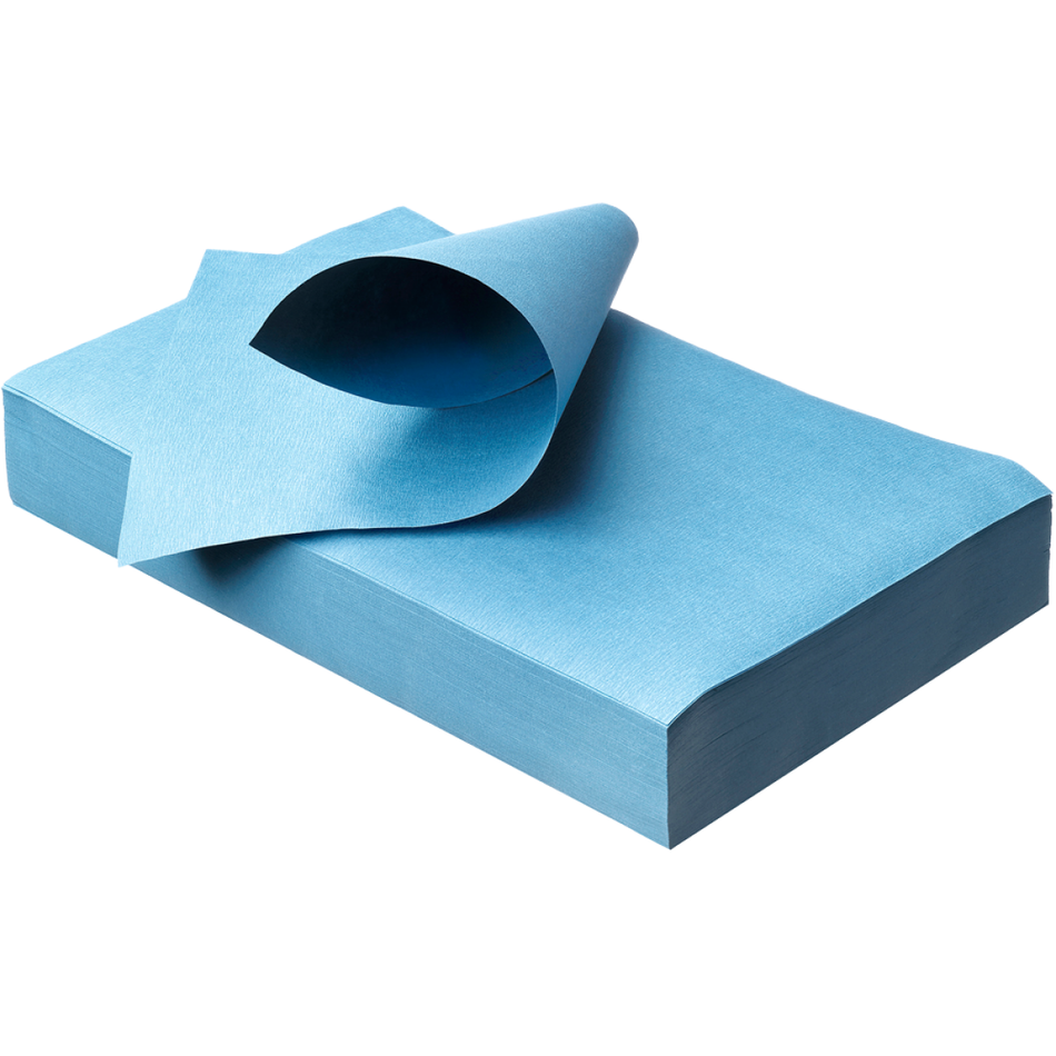 Tray paper, 18 x 28 cm: blue, 250 sheets, blue, 18 x 28 cm