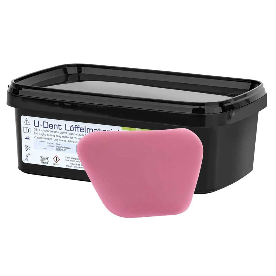 U-Dent Light-curing tray material pink