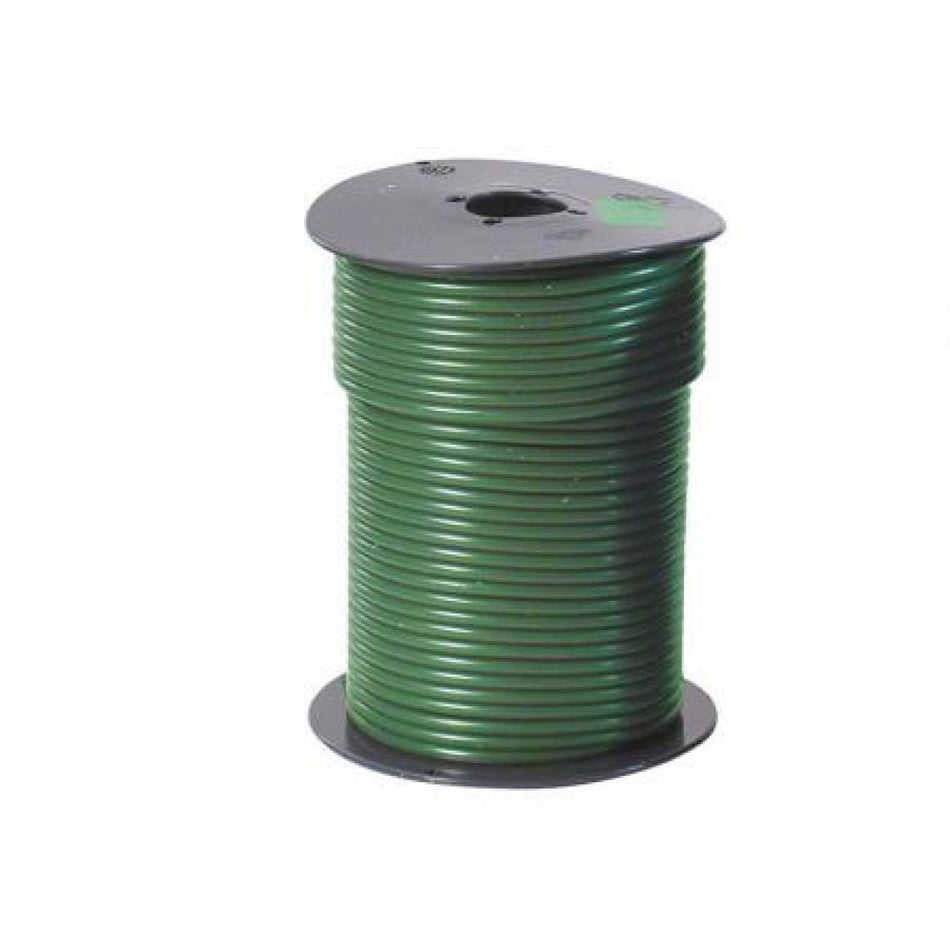 Wax wire roll 250 g green, medium hard, 2.5 mm