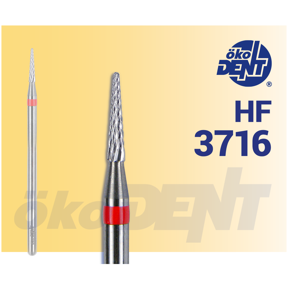 HM milling cutter cross-cut fine HF 3716, 1 piece in blister