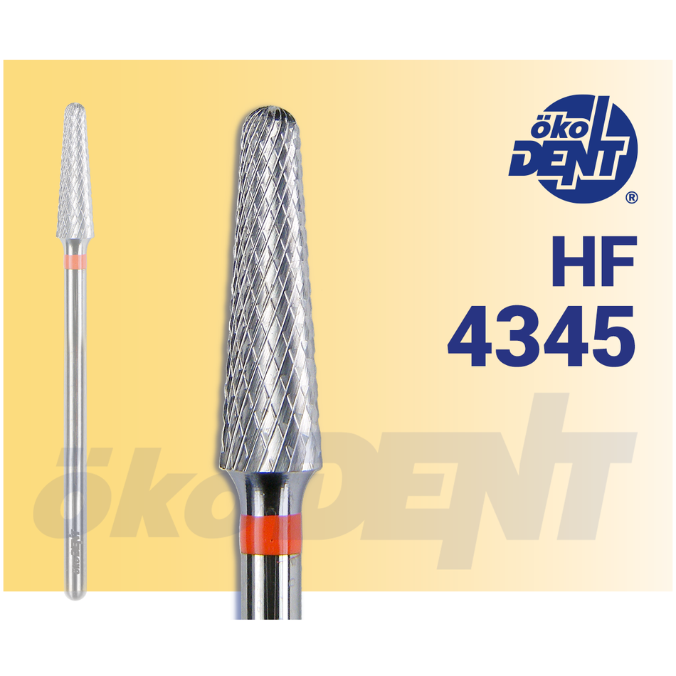 HM milling cutter cross-cut fine HF 4345, 1 piece in blister