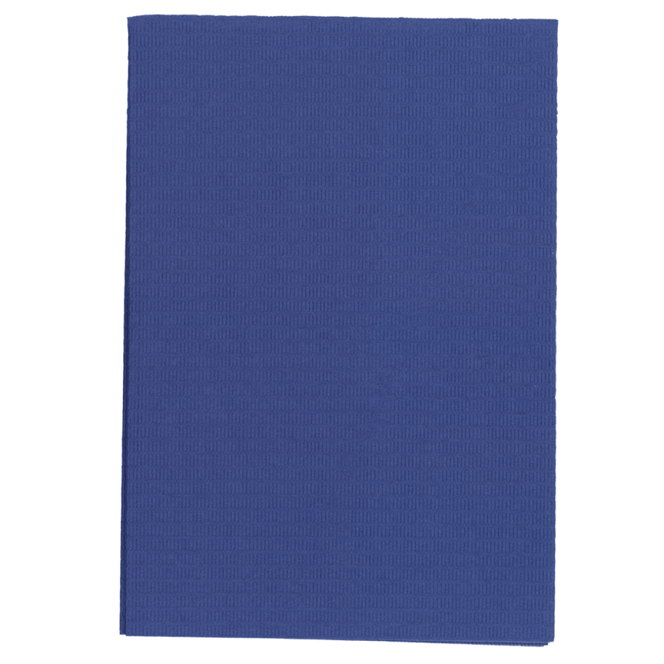 Wellsabib premium patient napkins in dispenser, blue, 500 pieces, blue, 33 x 45 cm