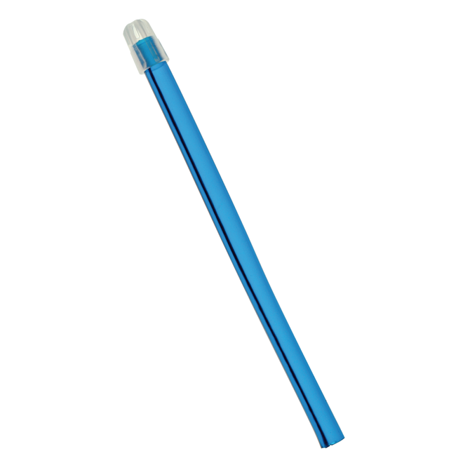 Wellsaliva saliva ejectors, 100 pieces, blue, 12.5 cm (length)