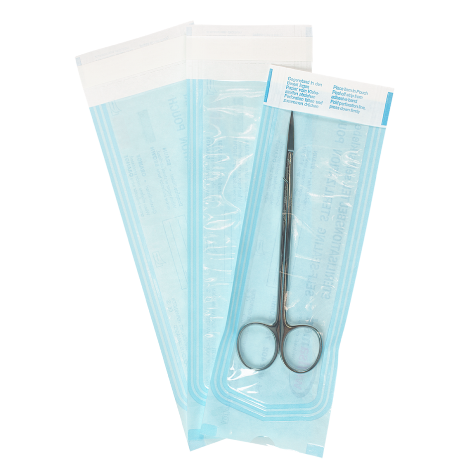 Wellsamed sterilization bags NEW, self-adhesive 75 x 250 mm, 200 pieces, 75 x 250 mm