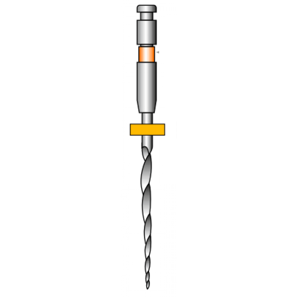 EndoWave NiTi files, 31 mm, Taper 04, ISO 025, 5 pieces