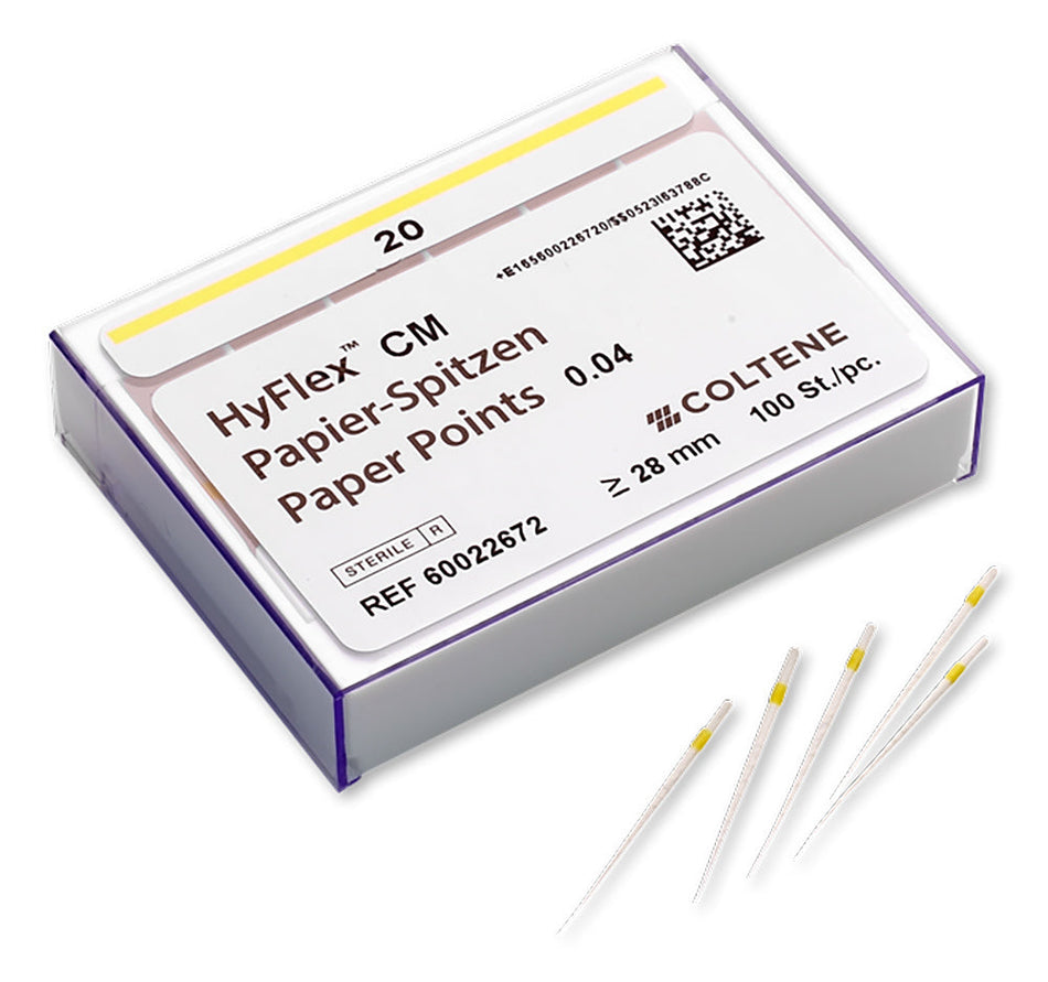 HyFlex CM+EDM paper storage 40/.04 100pcs
