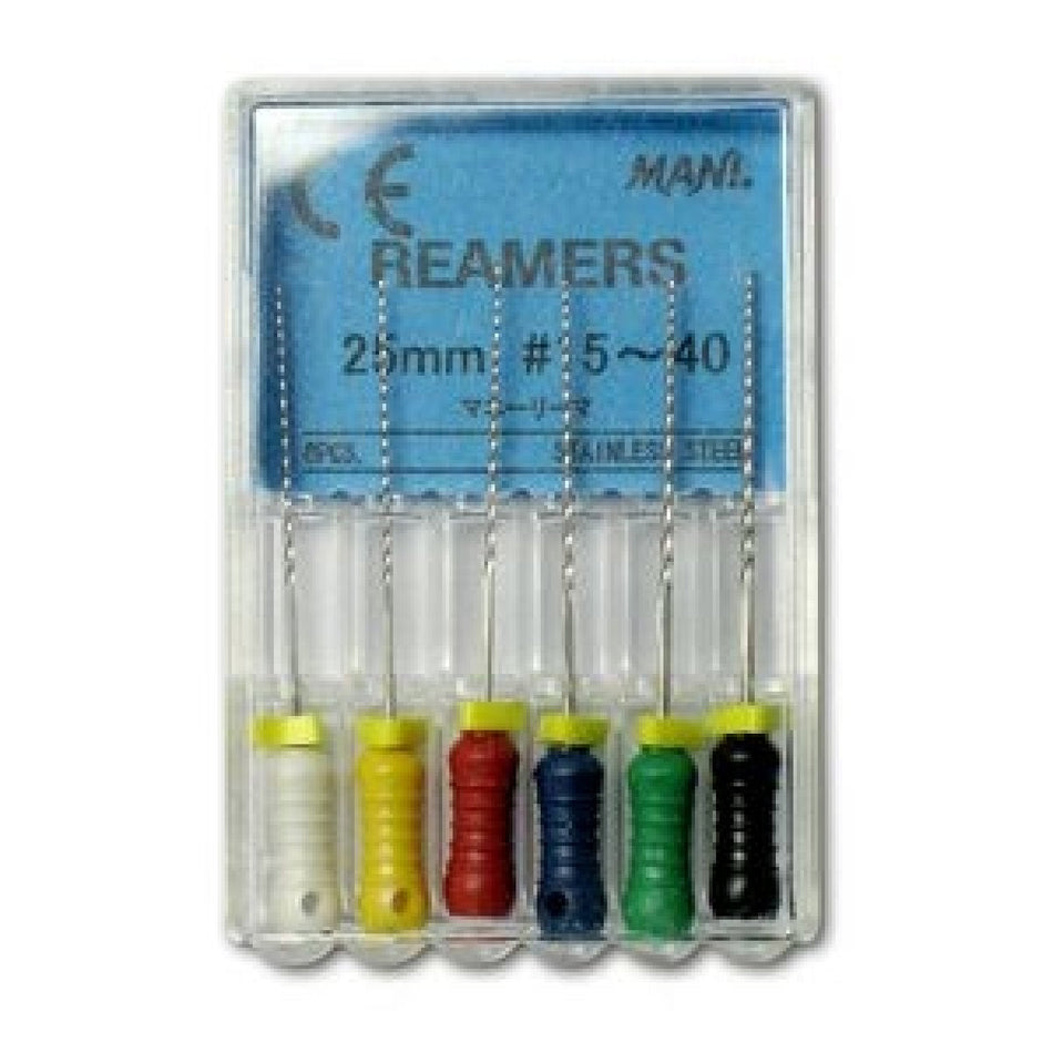 Mani, Reamer, 31mm, size 10, 6 pcs