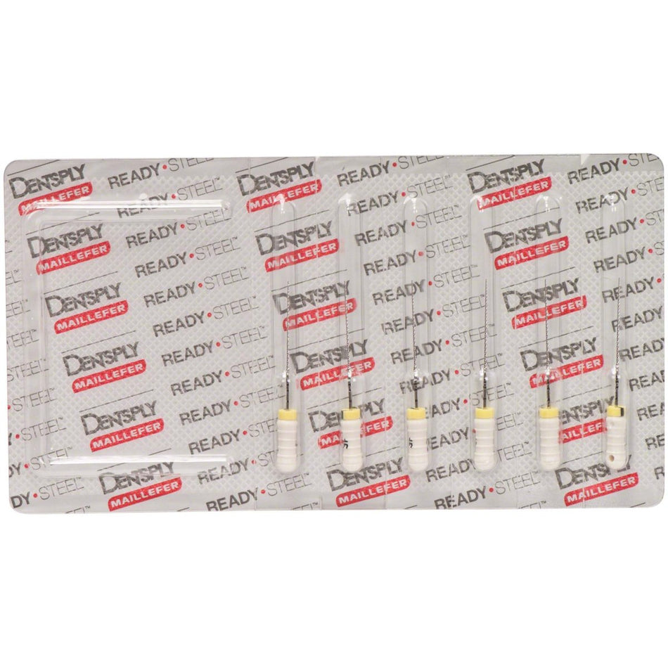 ReadySteel C+ file, 25 mm, ISO 015, pack of 6 pieces