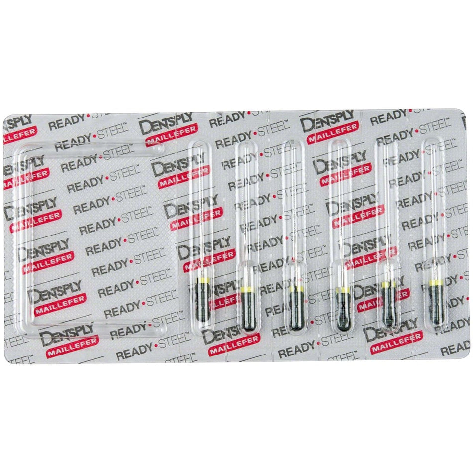 K-files Colorinox, 31 mm, gray, ISO 008, pack of 6 pieces