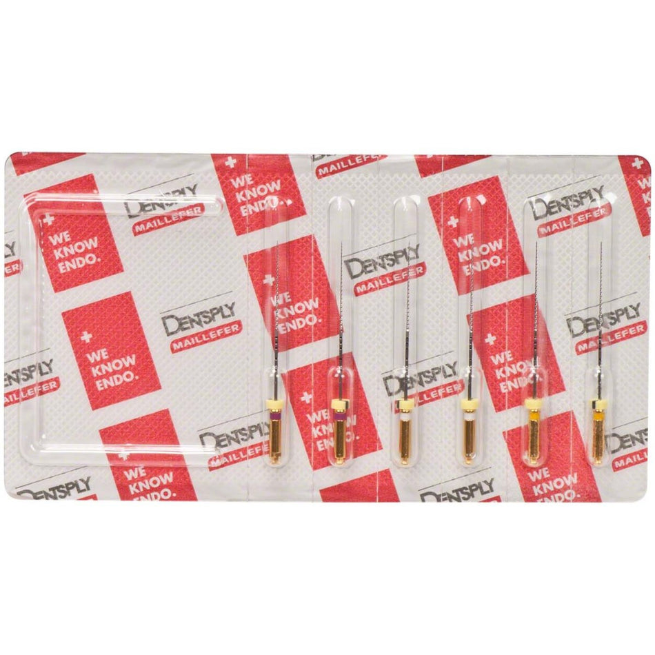 Protaper Next Pathfile, 31 mm, assorted, 013-016-019, blister of 6 pieces