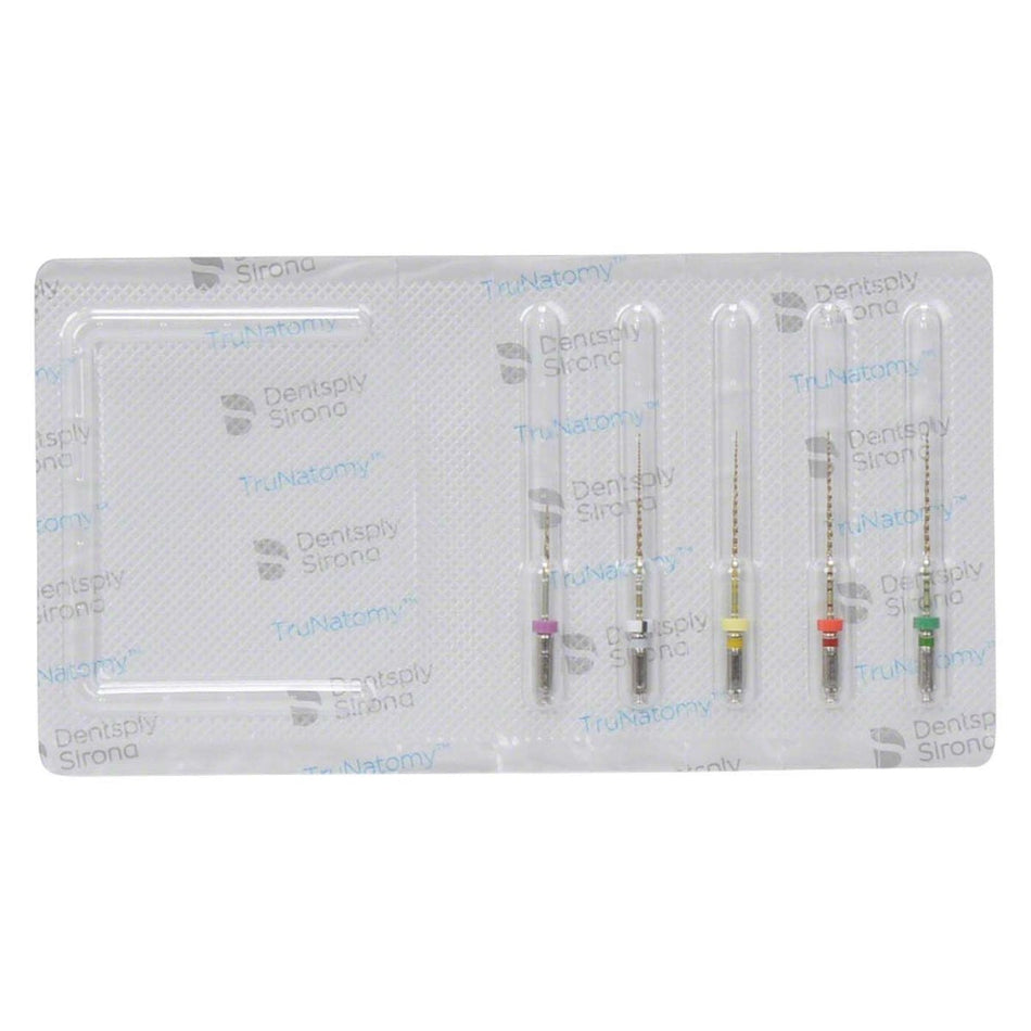 TruNatomy files, 16-25mm, pack of 5 files