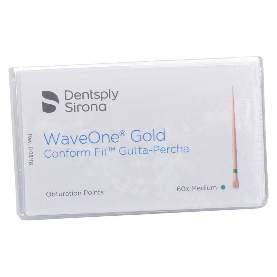 WaveOne Gold Conform Fit, gutta-percha tips, medium, pack of 60 pieces