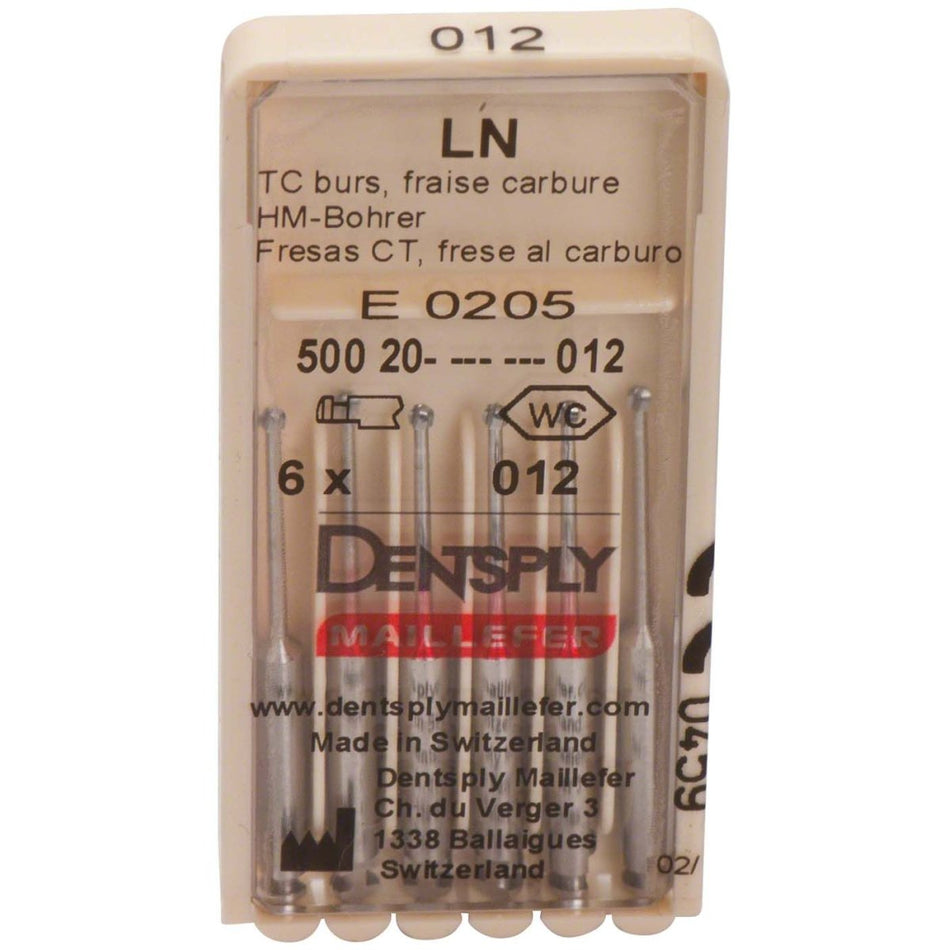 LN Long Neck Drill, ISO 012, W 28 mm, pack of 6 pieces