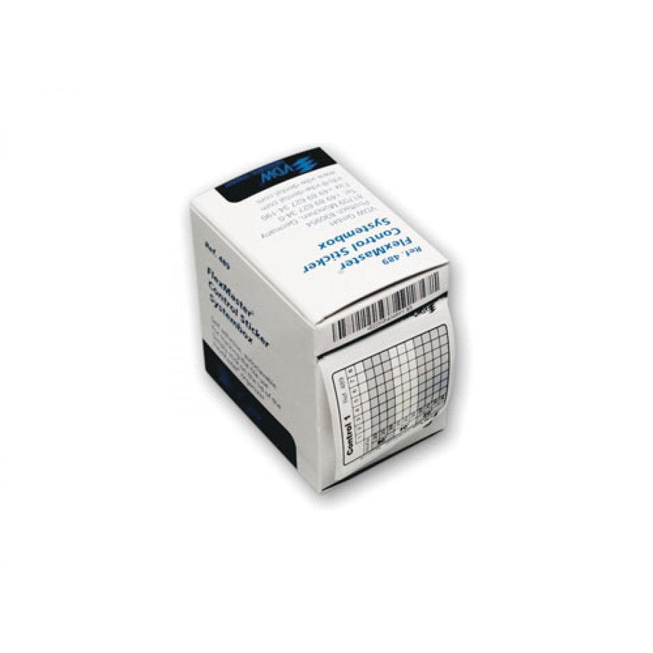 FlexMaster Control Sticker | FlexMaster control labels, pack of 250