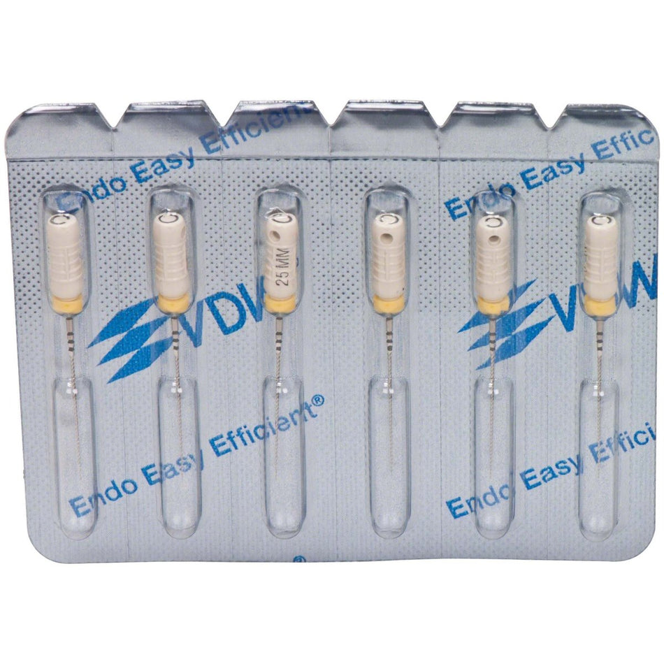 STERILE C-Pilot files, 25 mm, ISO 015, sterile, white, blister of 6 pieces