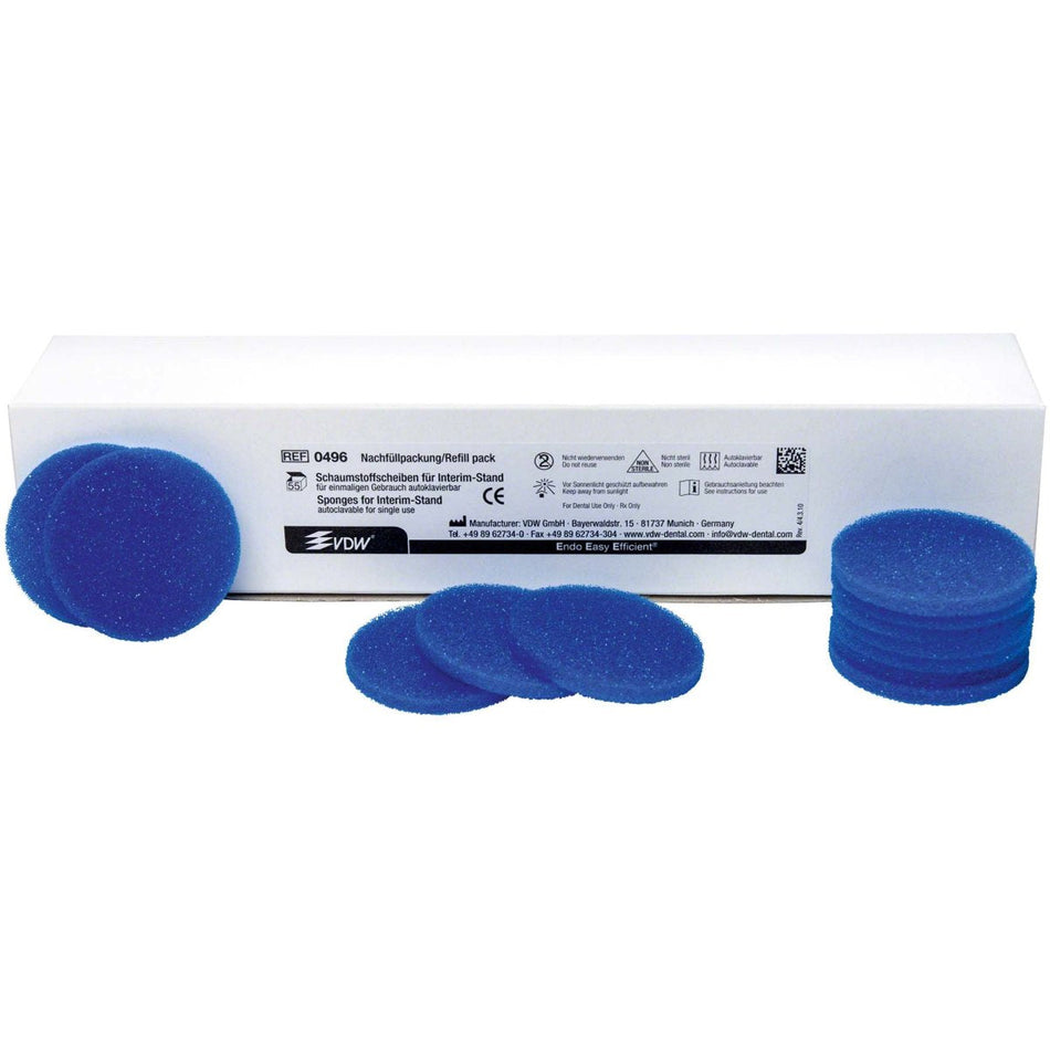 Interim stand foam discs, pack of 55 pieces