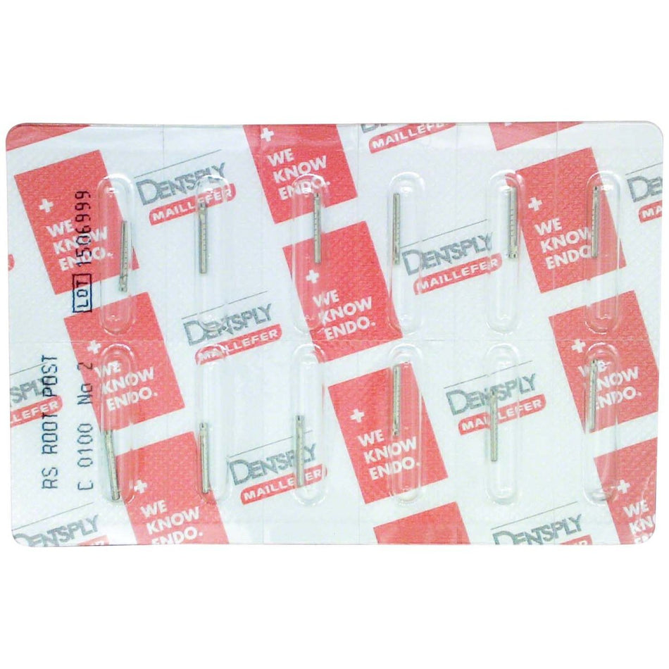 RS Radix pins, C0100/2, size. 2, red, pack of 12 pieces