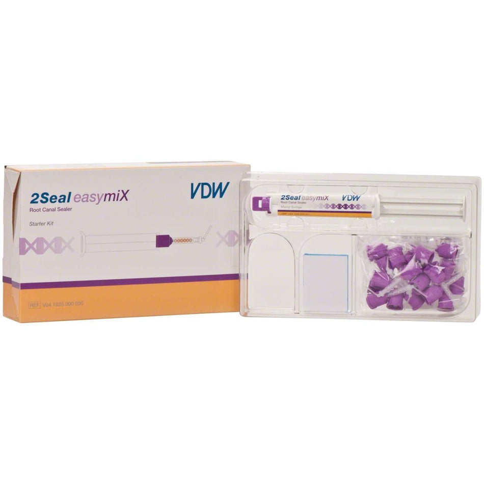 2 Seal Easymix Starter Kit, root canal cement, set of 15 g