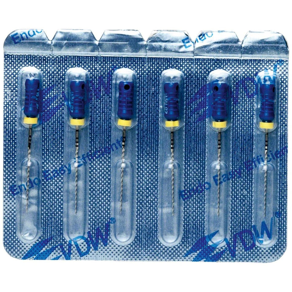 Sterile K-drills, ISO 30, 25 mm, blue, pack of 6 pieces