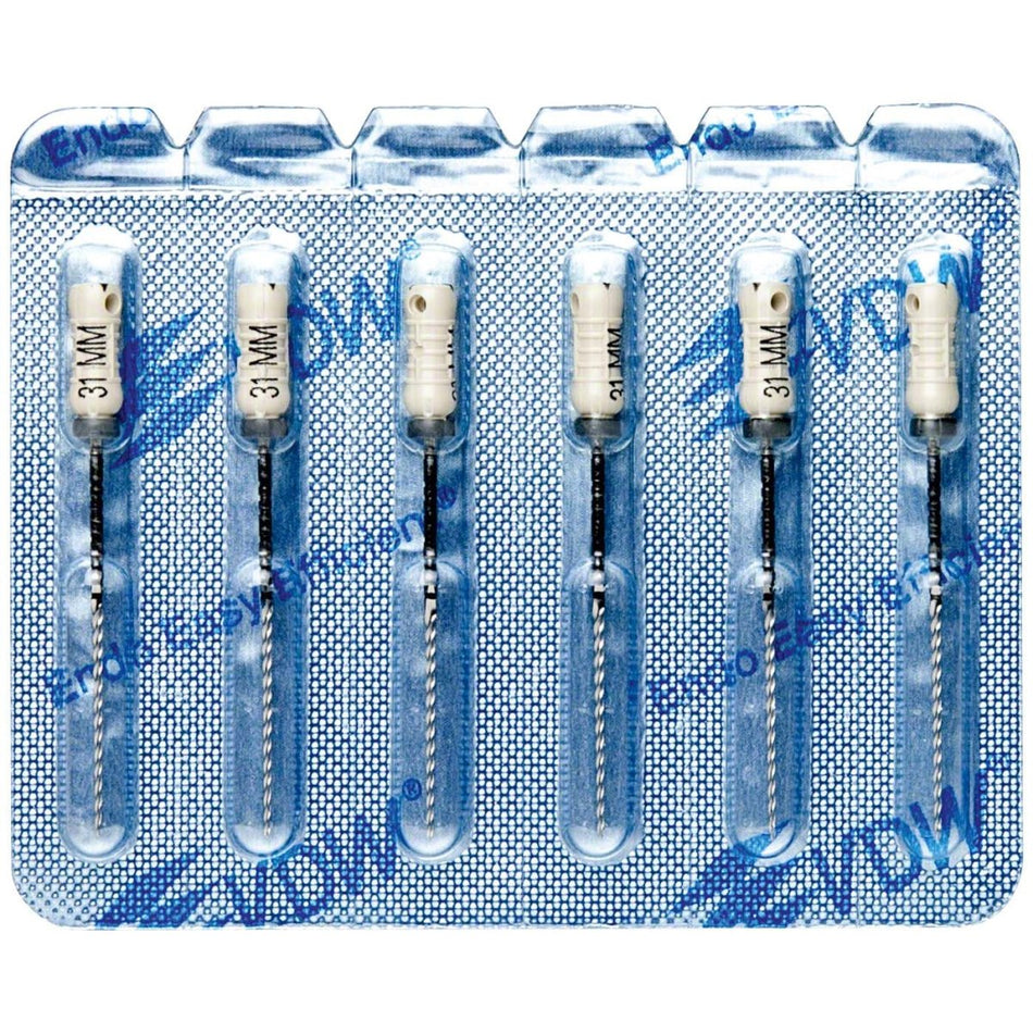 VDW STERILE K drill bits, 31 mm, ISO 45, white, pack of 6 pieces