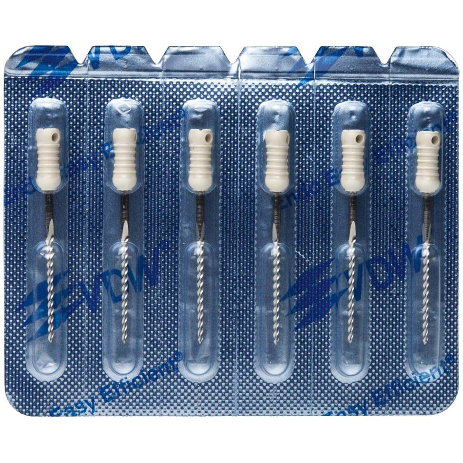 VDW STERILE K file, 25 mm, ISO 90, white, pack of 6 pieces