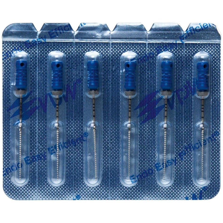 VDW STERILE K file, 31 mm, ISO 30, blue, pack of 6 pieces